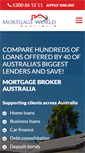 Mobile Screenshot of mortgageworldaustralia.com.au